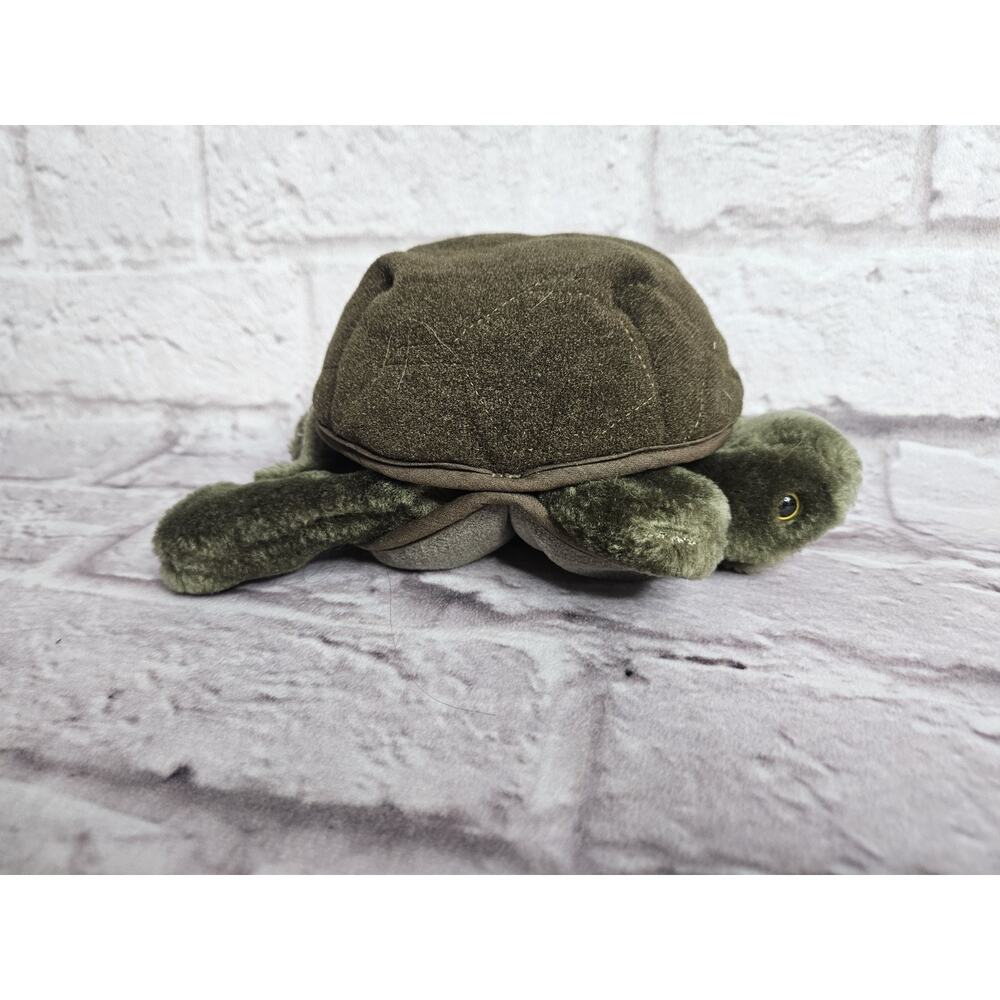 folk tails turtle hand puppet Plush Stuffed Animal